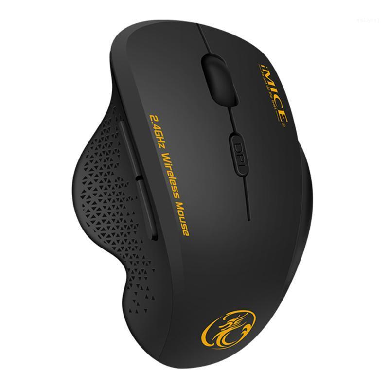 

Mice IMICE G6 2.4GHz Wireless Mouse 1600 DPI Adjustable Ergonomic Vertical 6 Buttons Optical Gaming Mouse1