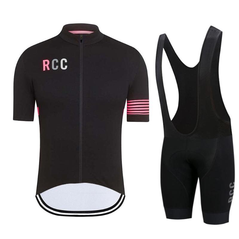 

RCC Pro Team Cycling Jersey Set Racing Sports Bicycle Wear Clothing Ropa Ciclismo Uniform Men's Summer MTB Bib Gel Shorts Suit, Cycling set 7