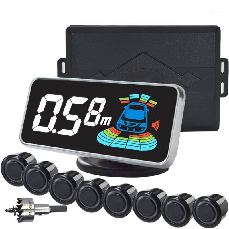 

8 Probe Reversing Radar Intelligent Dual-Core Auto Parking Sensors Car Anti-Electromagnetic Interference Reversing Detector1