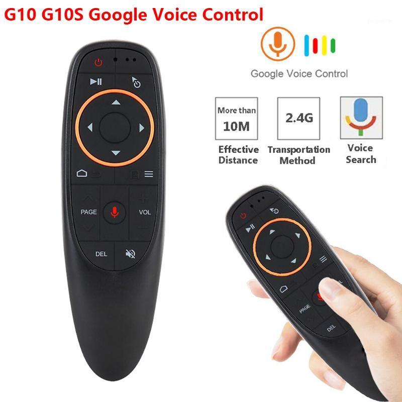 

G10 G10S G10S Pro Voice Remote Control Bluetooth Air Remote Mouse 2.4G Wireless Gyroscope for Android tv box H96 Max X31