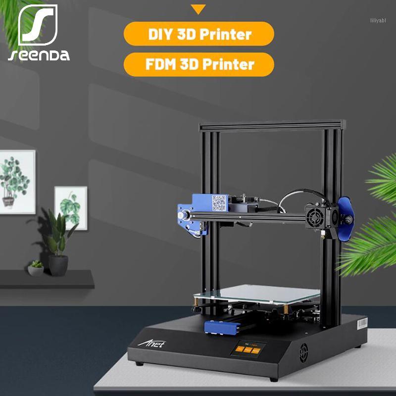 

SeenDa ET4 X Full Metal Frame FDM 3D Printer Kit DIY High Precision Extruder with 2.8 Inch Touch Screen Printing 3D kits Easy1