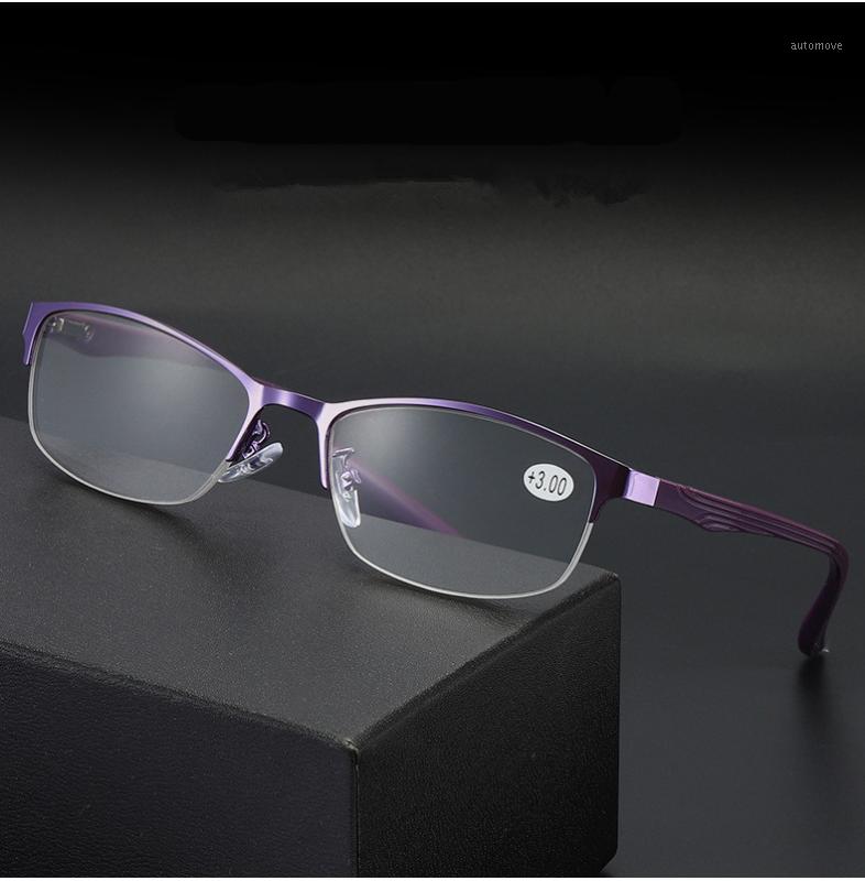 

Metal Women Prescription Reading Glasses Eyeglasses Anti-blue Light TR90 Female Presbyopic Reading Glasses +1.0 1.5 2.0 2.5 3.01