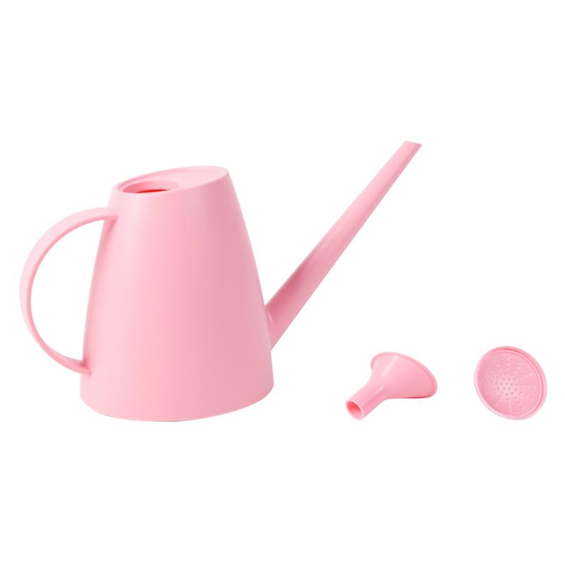 

1.8L Portable PP Resin Long Spout Detachable Nozzle Tool Garden Flower Small Watering Can Outdoor Ergonomic For Indoor Plants, White