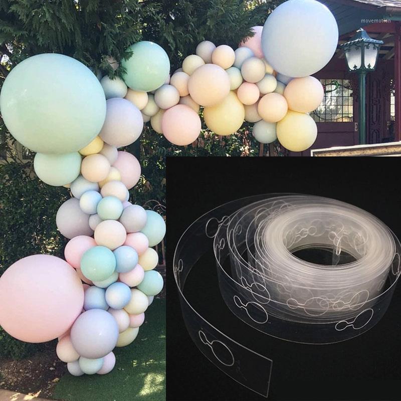 

Balloon Accessories 5M Balloon Chain Ribbon Dot Wedding Party Birthday Background Decoration Chain Arch Happy Birthday1