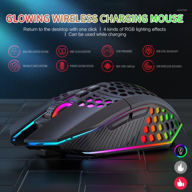 

Gaming Mouse Wireless Mouse 8 Buttons LED Backlit 1600DPI Optical Ergonomic Gamer Desktop For PC Laptop1