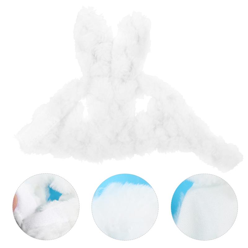 

Cat Costumes Plush Warm Ear Hat Headwear Headband For Small Pet Guinea Kitten