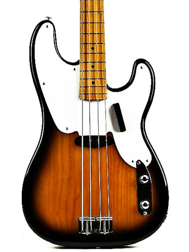 

2022 New Top Electric P Bass Guitar FDMB-6011 3TS color, solid body maple neck ,Pearl inlay maple fretboard,TL