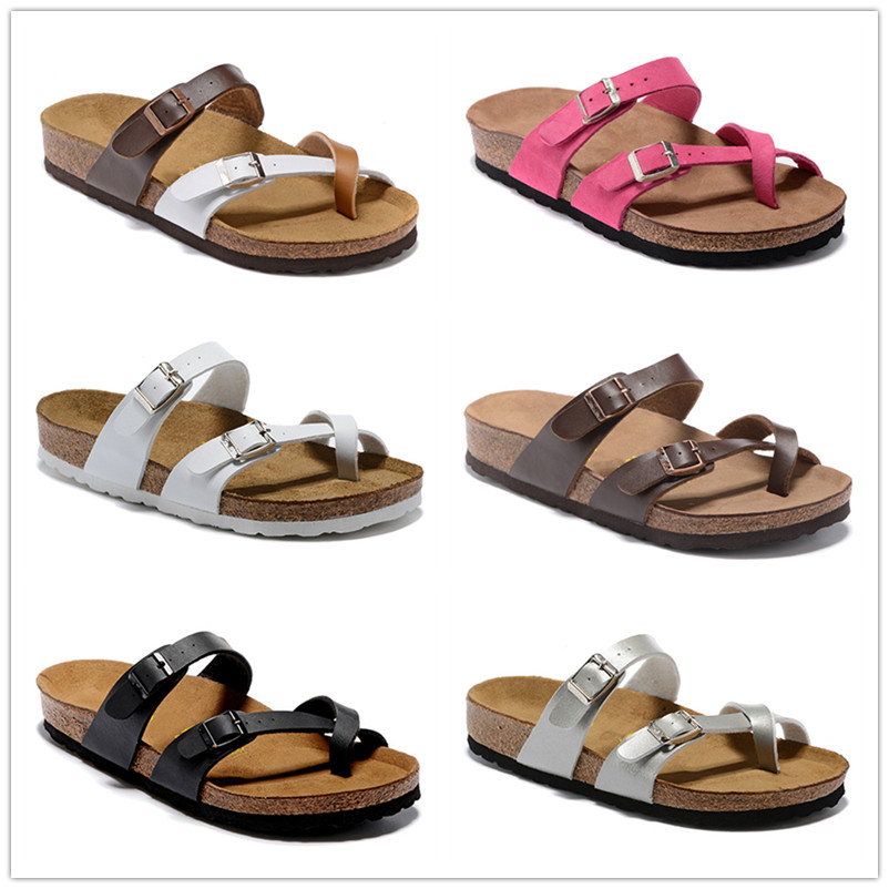 

Mayari 2021 Summer New Arrivals Mens Flip Flops Womens Platform sandals Beach Slide Casual Cork slippers Ladies Comfort Shoes Leather 34-46, 13