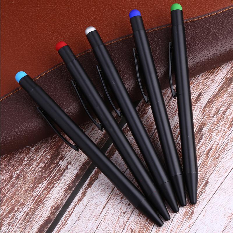 

Retractable Cool Fancy Ballpoint Pen Touch Stylus Ball Back to School Office Supply Accessory Item Ballpen Stationery Store Blue, Light blue head