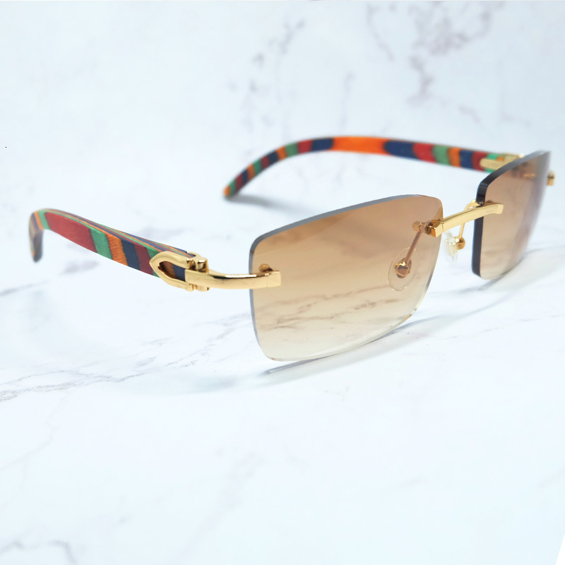 

2021 New Color Wood Sunglasses Men Carters Wooden Designer Sun Glasses Mens Vintage Brand Name Luxury Summer Shades Eyewear 3c3s