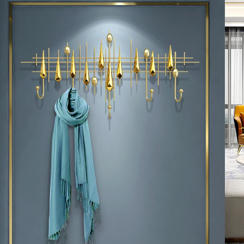 

Nordic Style Creativity Coat Hook Behind Door Porch Shelf Modern Fashion Personalized Clothes Home Accessories Wall Hooks