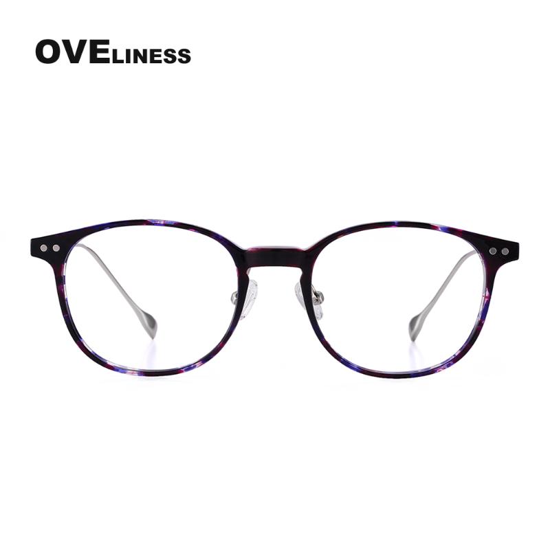 

Fashion Retro eyeglasses frames Round Glasses Frame for Women Men Vintage Myopia Prescription glasses Korean eyewear Spectacles