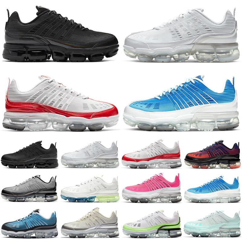 

2020 360 Running Shoes Light Aqua Triple White Black Cream Metallic Silver Plus Cushion Mens Trainers 2021 Womens Sports Sneakers, 7m