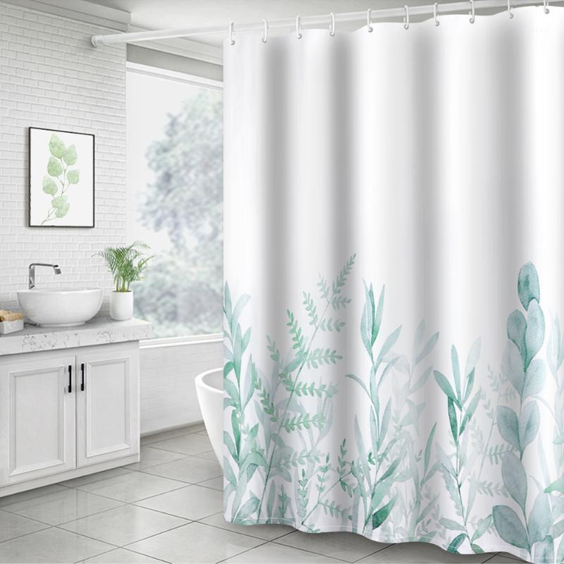 

Flowers Bath Shower Curtains printing Waterproof Custain For Bathroom High Quality Polyester Bath Screen Home Decoration1