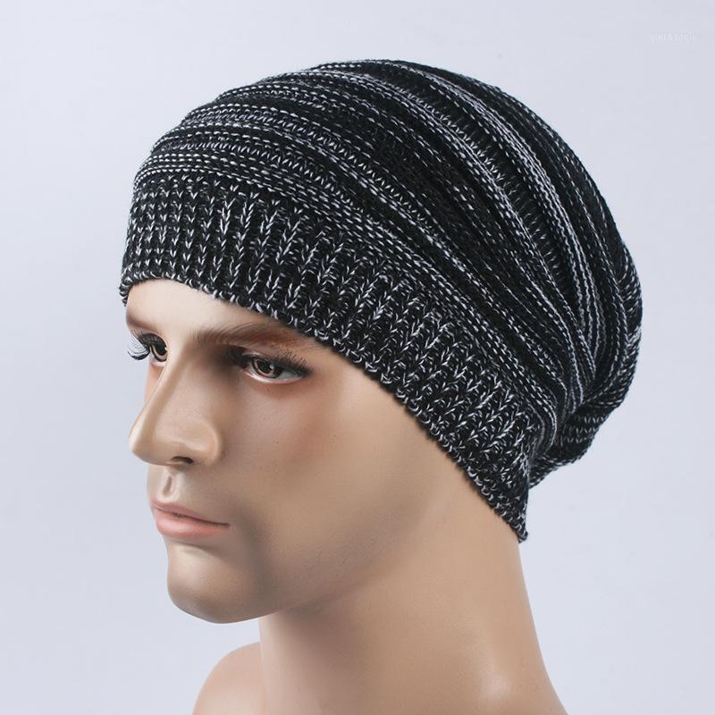 

New Winter Hats For Men Cap Women's Warm Hat Beanie Hat Warm Knnited Beanies Elastic gorros toucas inverno bonnet1