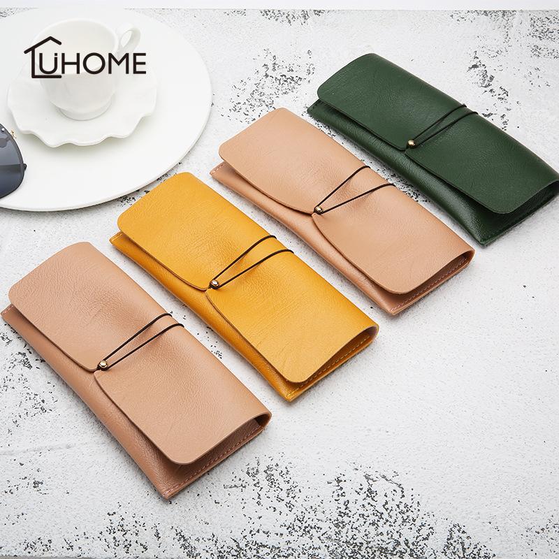 

Fashion Women Sunglasses Storage Bag Soft Pu Leather Bag Glasses Case for Eyeglass Sunglasses Eyewear Glass Storage Carry
