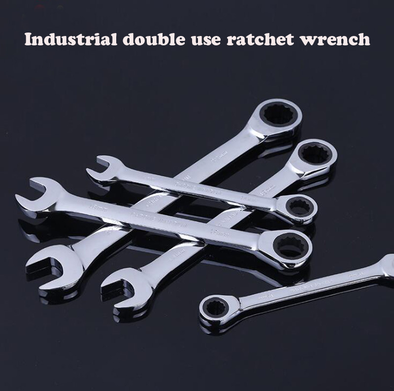 

Double head combinaton wrench quick ratchet wrench box end 6/7/9/13/15/17/19