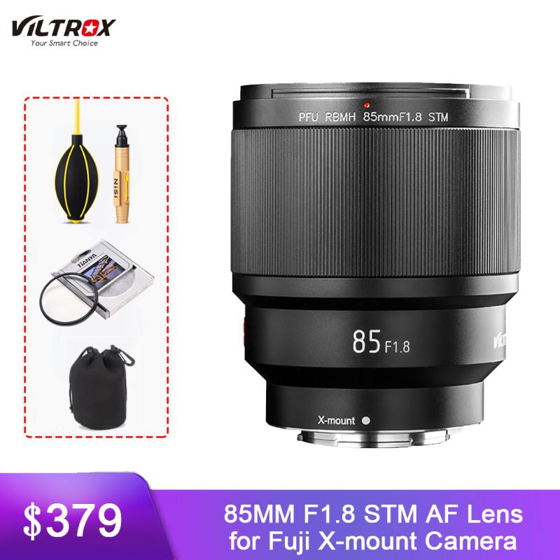 

VILTROX 85mm Fujifilm F1.8 AF Fixed focus Lens X mount Auto Focus Portrait Prime Lens for Fujifilm Fuji FX-mount Camera