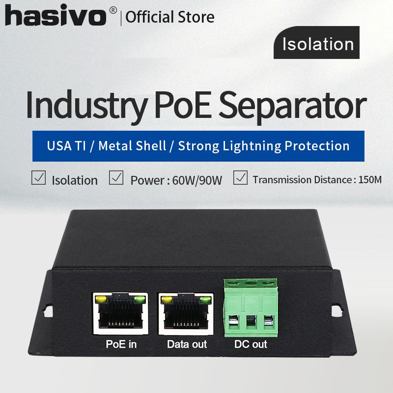 

Industrial Isolated PoE Gigabit Spliter High Power 90W 12V Output Voltage POE Power Supply Module Switch