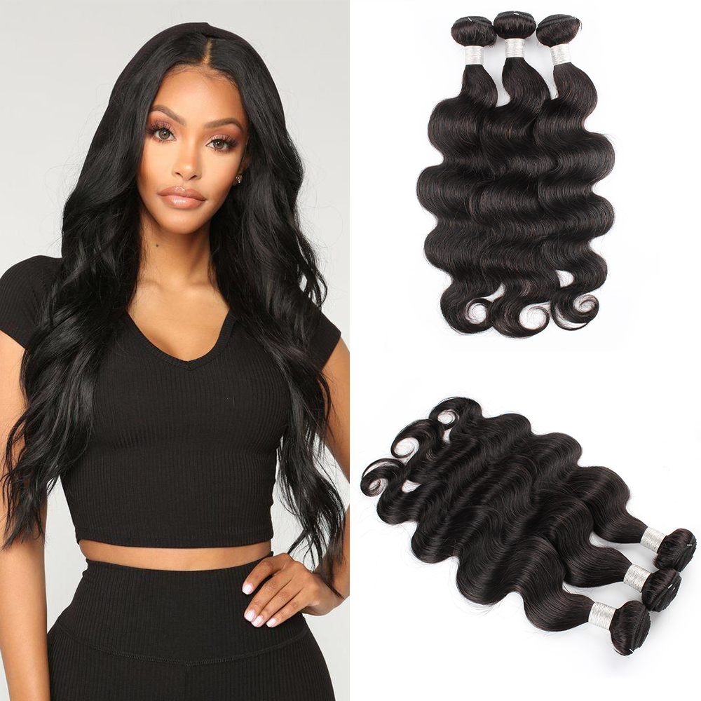 

Brazilian Straight Virgin Human Hair Bundles Raw Unprocessed Indian Hair Body Water Wave Extensions Deep Wave Kinky Curly Wefts Bulk Order, Natural color