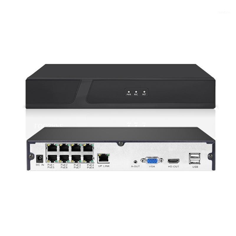 

H.265 4CH/8CH 5MP 48V PoE Network Video Recorder Surveillance PoE NVR 4/8Channel For HD 5MP/1080P IP Camera 3MP 2MP ONVIF1