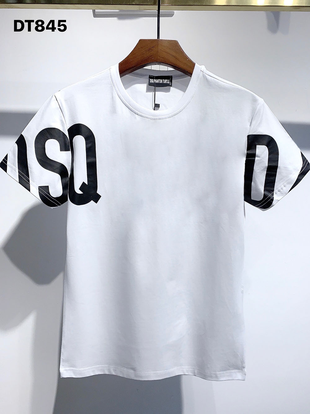 

DSQ PHANTOM TURTLE 2021SS New Mens Designer T shirt Paris fashion Tshirts Summer DSQ Pattern T-shirt Male Top Quality 100% Cotton Top 1178, Black