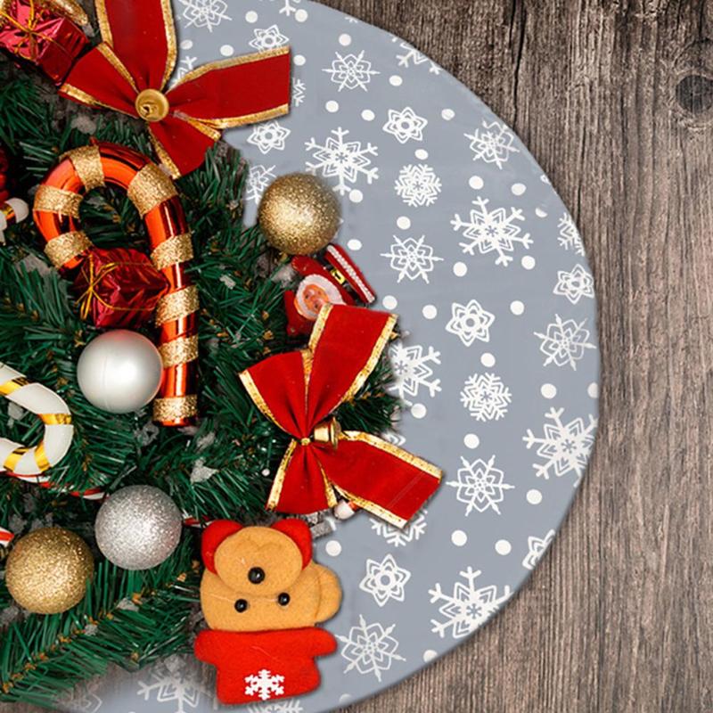 

2020 NEW Christmas Tree Skirt Christmas Decoration Carpet Suitable For Indoor And Outdoor Decoration