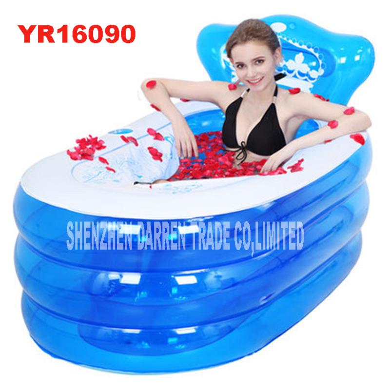 

YR16090 portable toilet bathtub for adults adult plastic inflatable bath tub inflatable collapsible inflavel SPA 160* 90 *75cm