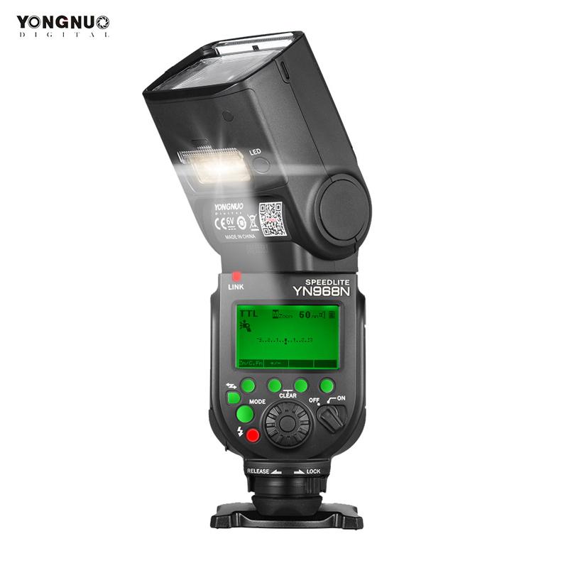 

YONGNUO YN968N Wireless Flash SpeedliteL 1/8000 Equipped with LED Light for DSLR Compatible with YN622N YN560