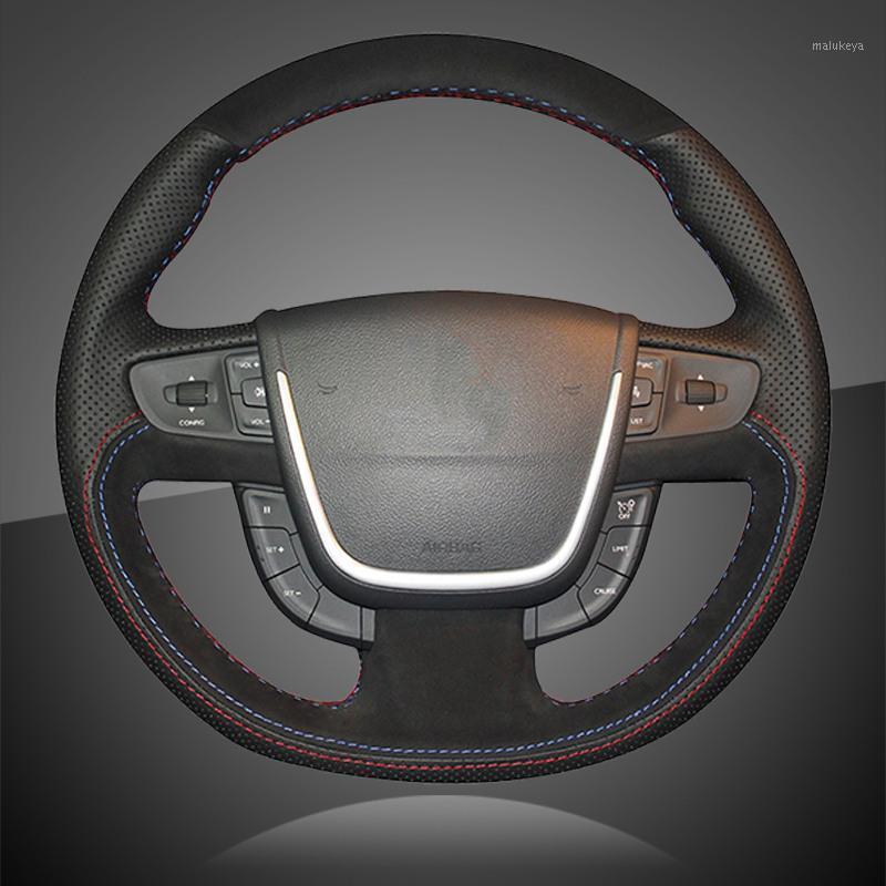 

Auto Braid On The Steering Wheel Cover for 508 Car-Styling Hand Stitching Car Steering Wheel Covers Interior Accessories1