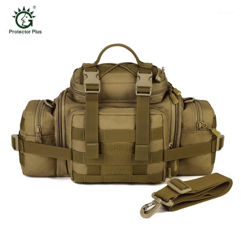

Protector Plus Multifunction Outdoor Large Capacity Sports Shoulder Bag Crossbody Handbag Black Tactical Bag militari1