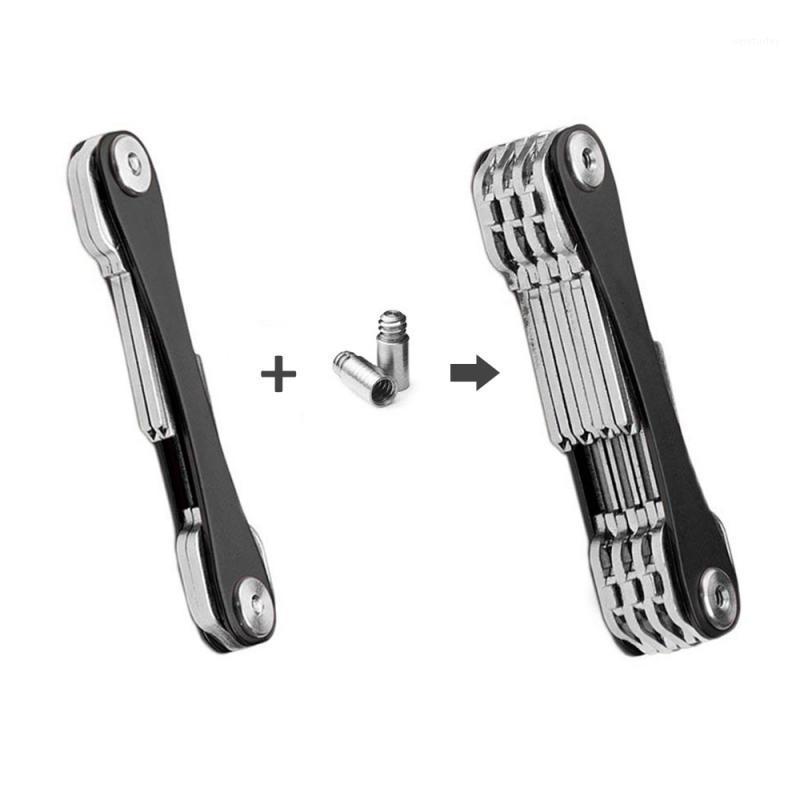 

UK Aluminum Smart Key Holder Organizer Clip Folder Keyring Keychain Pocket Tool1