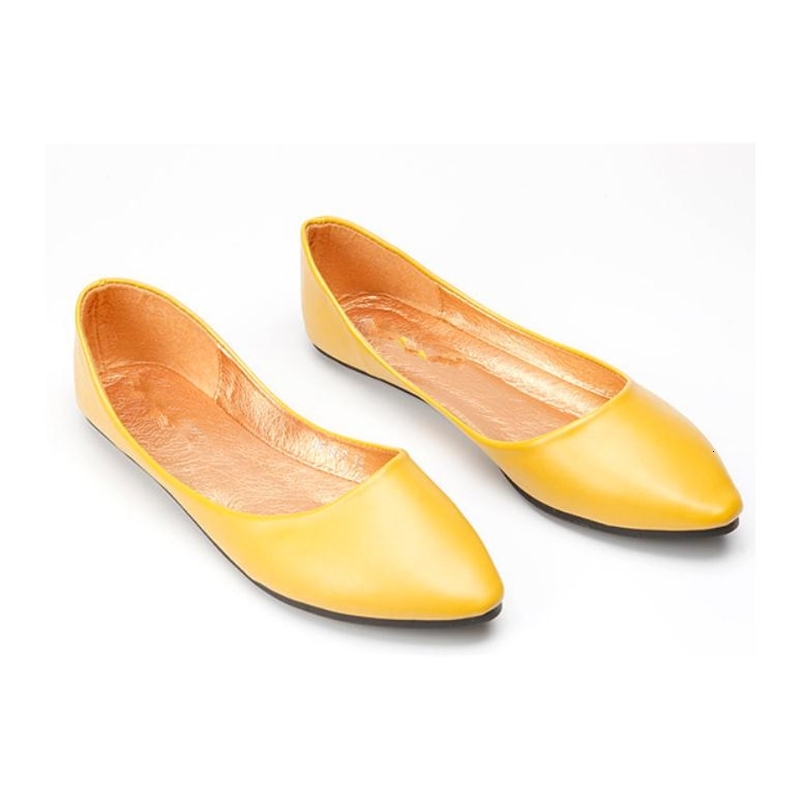 

2021 Free Send Autumn New Style Women Shallow Mouth Flat Bottom Shoes ZBJK, Red