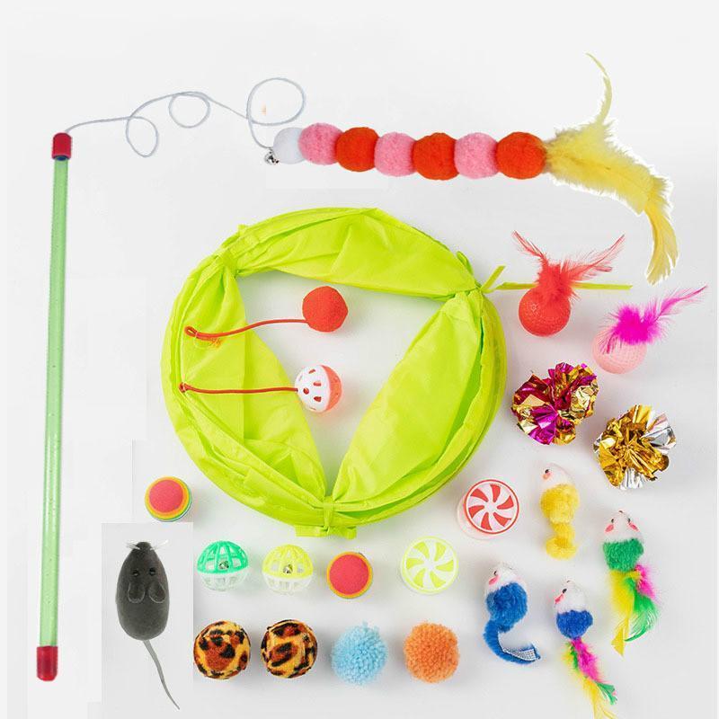 

Hot Sales New pet cat toy feather mouse tease cat toys interactive1