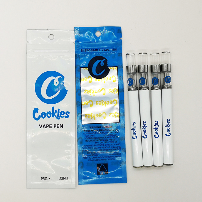 

Battery Pens Vape Pen 0.5ml Atomizers Package Bags 280mah PVC Vaporizer Cartridges Ceramic Coil Empty Kits Starter Disposable Cookies T Nkfv, Red