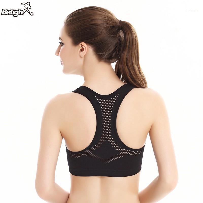 

Women Workout Yoga Padded Sports Bra Stretch Racerback Tank Top Bra1, Black