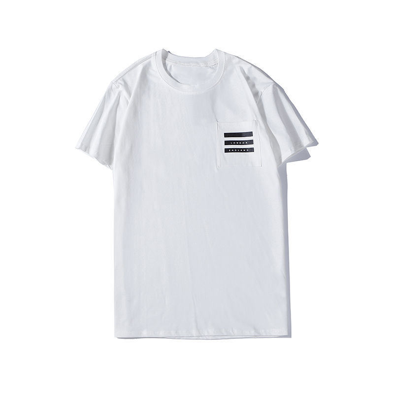 

Fashion Stylist Mens T Shirts Hight Quality London Tshirts 2021 Men Women Couples Short Sleeve Tee, White