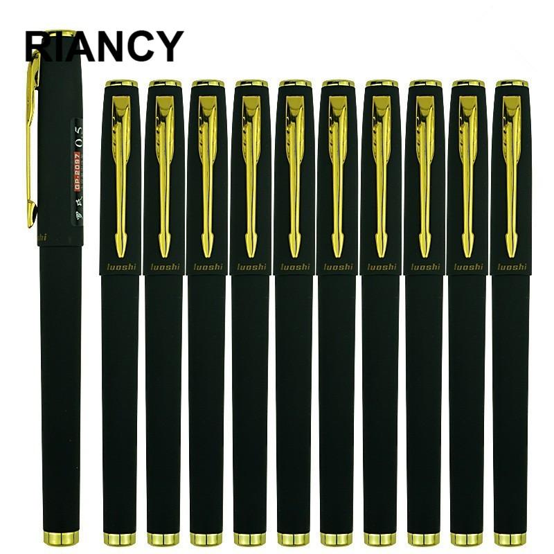 

1 PC 0.5/0.7/1mm Plastic Gel Ink Pen For Office Decoration Pens For Writing Drawing School Stationery Store Supplies 040193