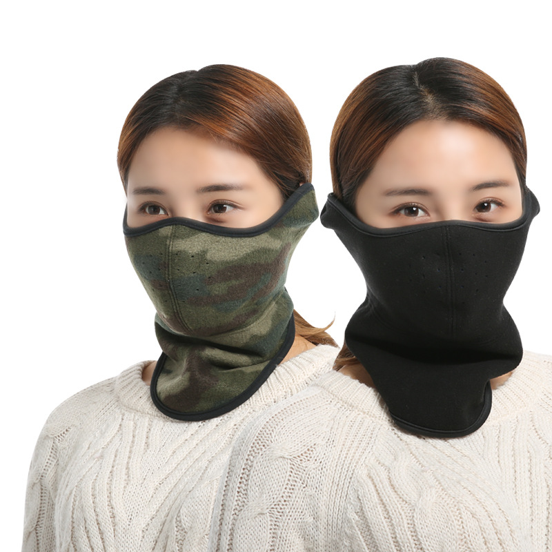 

Winter warm mask neck and ear protection riding mask three-in-one outdoor cold-proof camouflage scarf manufacturer wholesale