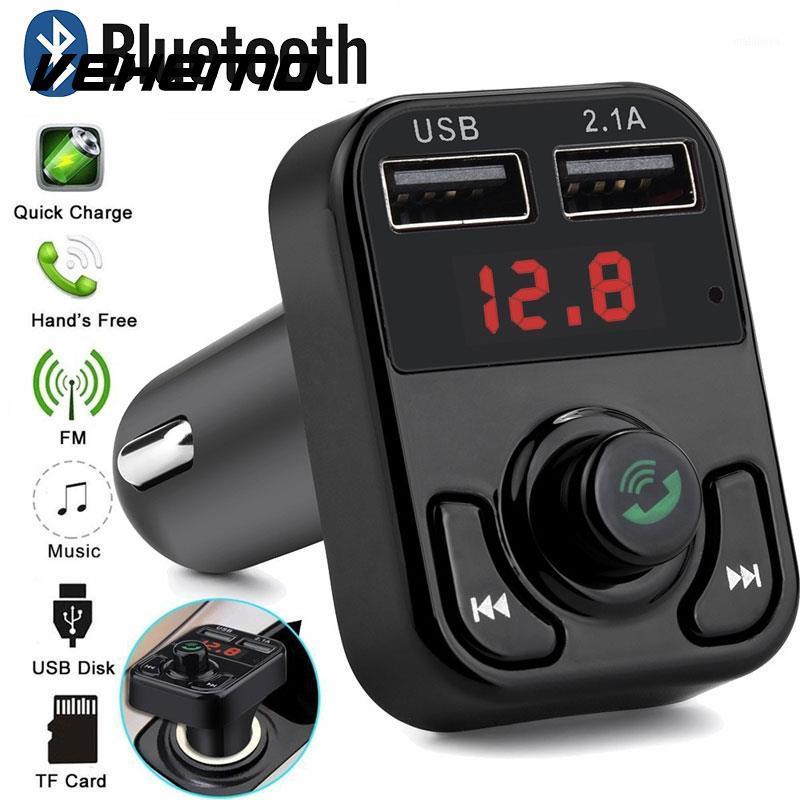 

Universal Car FM Transmitter FM Adapter Bluetooth Transmitter for Handfree Voltage Detection AUX Stereo for MP31