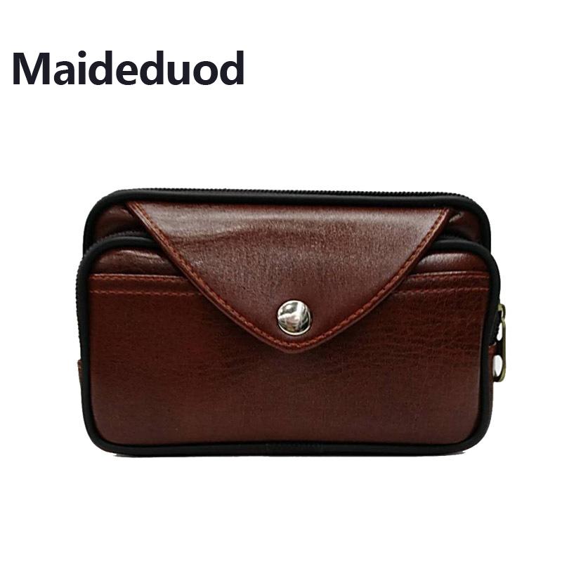 

Wholesale 2020 New hot sale designers leather Waist Bags men Fanny Pack bags bum bag Belt Bag men Money Phone Handy Waist Purse, Brown