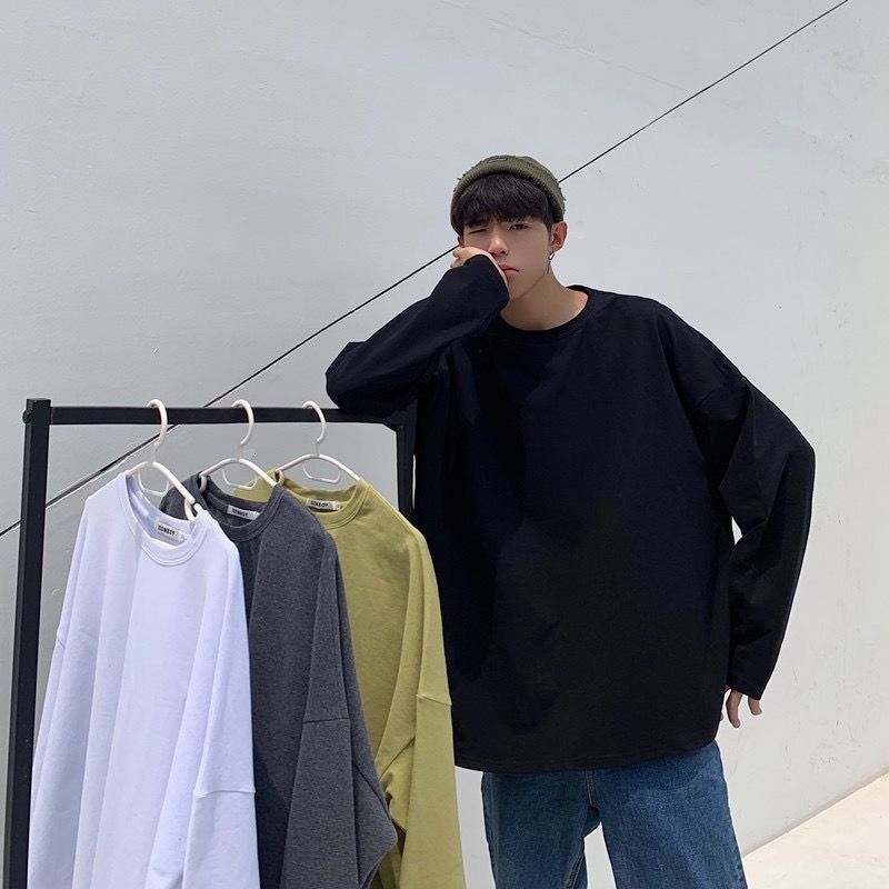 

Male Sweatshirt 2021 Spring and Winter New Long Sleeve Division VC4U, Black