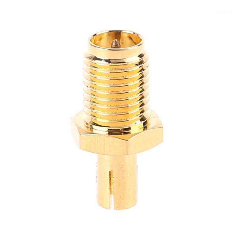 

NEW TS9 To RP-SMA Female Adapter Converter RP SMA Jack Gold HOT B85B1