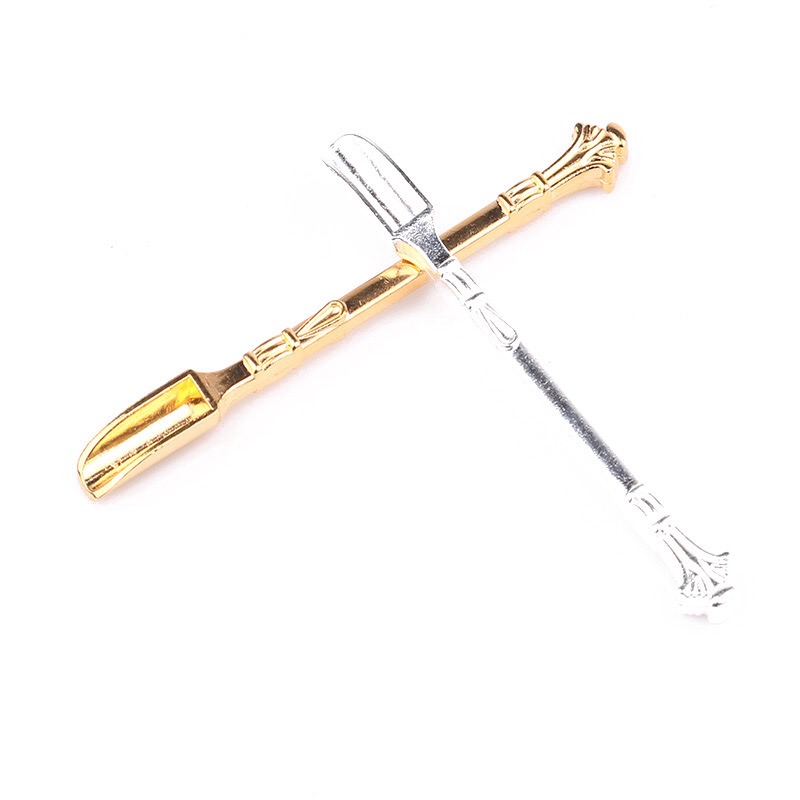 

80mm Smoking Accessories Dabber Tool Stainless Steel Dab Dry Herb Tools For Glass Oil Rigs water pipe