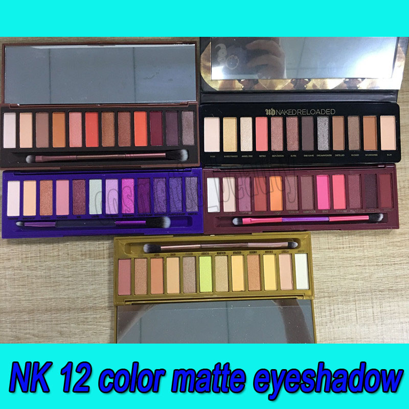 

2019 hot newest NUDE makeup eye shadow heat Cherry Honey RELOADED Ultra Violet Eyeshadow classic eyeshadow palette 12 colors high quanlity, Multi