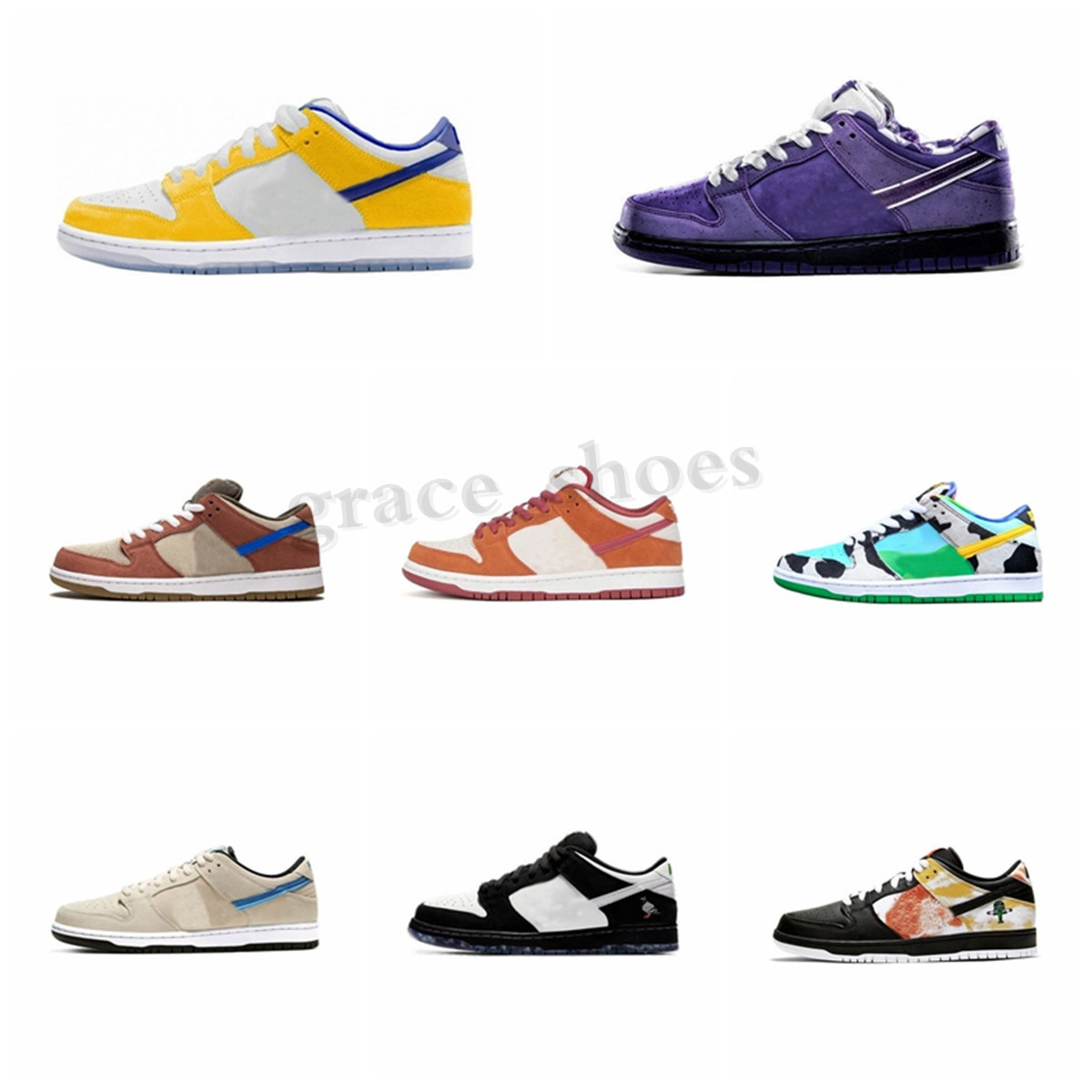 

2020 Orange Bear Ben & Jerry's Chunky Dunky Low Mens Sports Designer Sneakers Pigeon Safari Infrared Shadow Women Men Casual Shoes PP06, Standard size