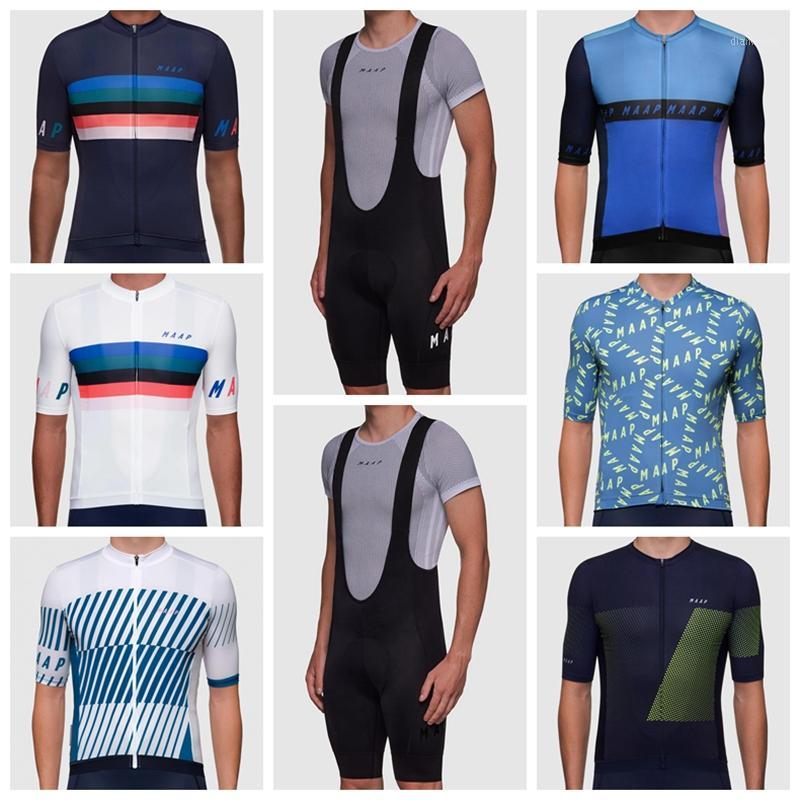 

Racing Jackets 2021 Hombres De Jersey Maap Black Breathable Short Sleeve Road Cycling Shirt Manga Corta Roupa Ciclismo Maillot Ciclista1