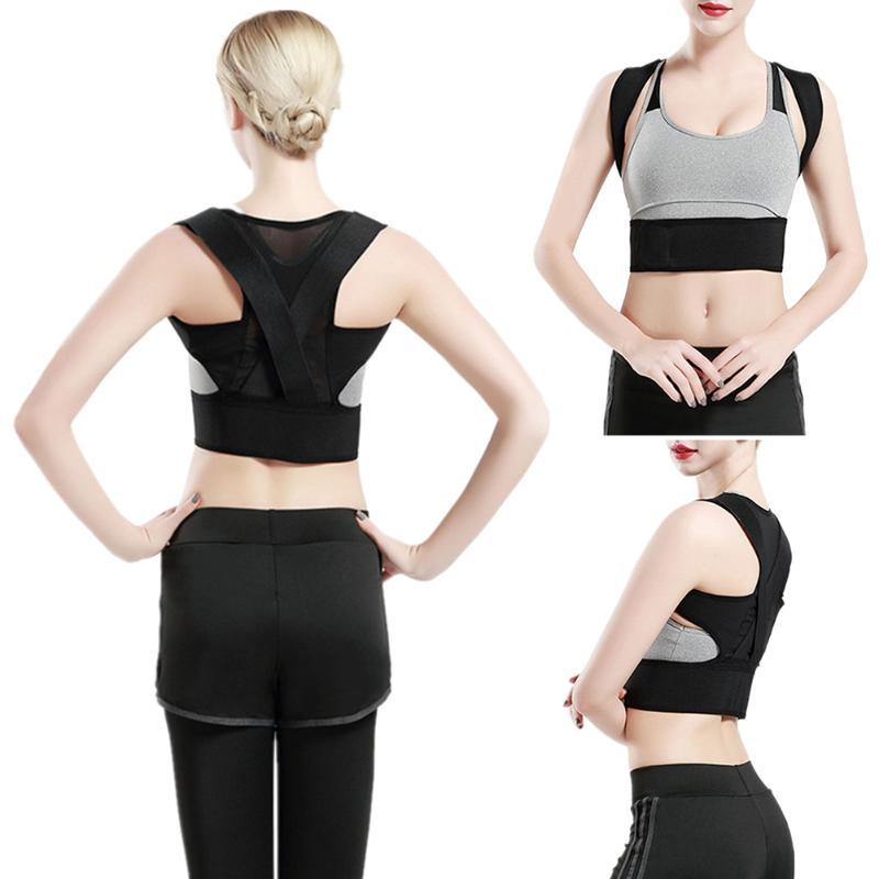 

Adjustable Hump Posture Corrector Back Corrector Shoulder Brace Support Belt Lumbar Posture Correction Corset For Women, As pic