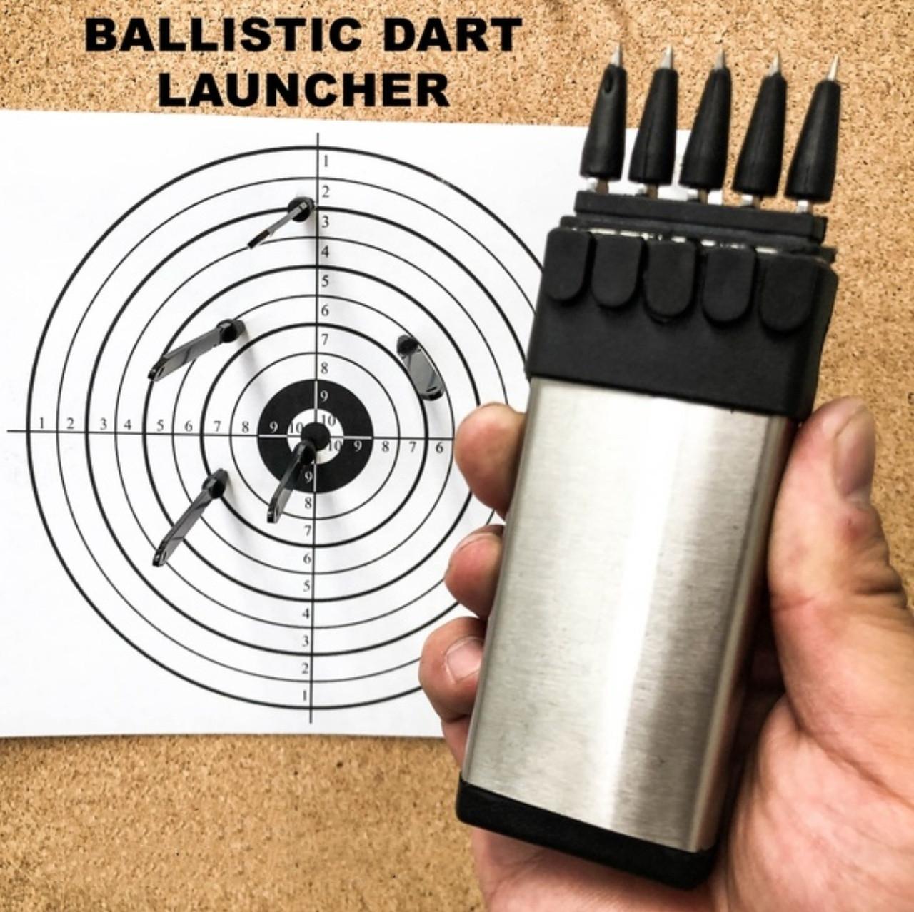 

Dart Shooting Ballistic Darts Launcher Knives, Outdoor camping Survival Self Defense hunting Tool Adult Gifts Toys