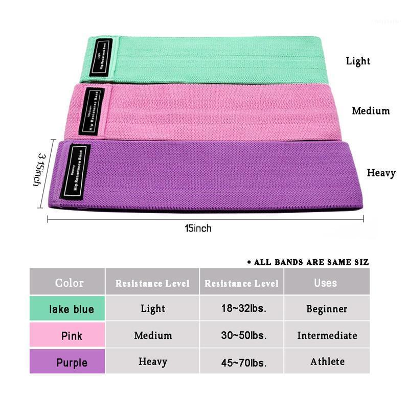 

Unisex Booty Band Hip Circle Loop Resistance Band Workout Exercise for Legs Thigh Glute BuSquat Bands Non-slip Design1